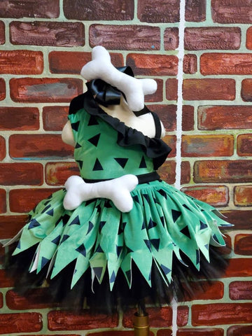 Pebbles couture dress costume