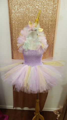 Unicorn tutu, unicorn birthday tutu