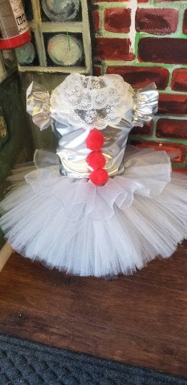 Pennywise tutu, Pennywise dress, Pennwise kids costume, Pennywise costume