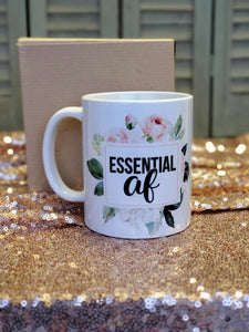 Essential AF coffee mug
