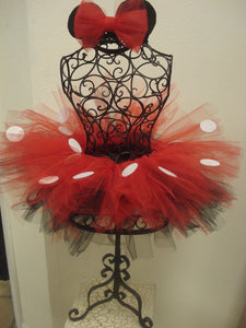 Adult Minnie mouse inspired tutu