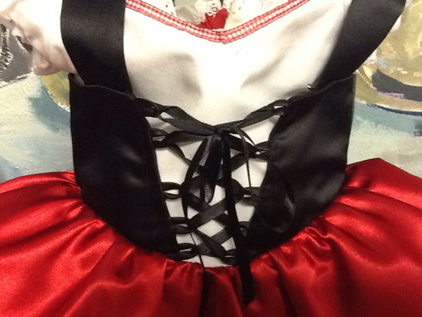 Little red riding hood costume sizes 8 to 12