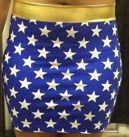 Wonder Woman spandex skirt