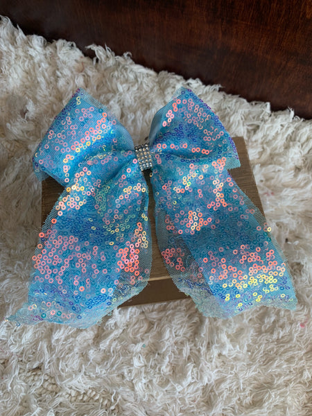 Sequin bow small sequin